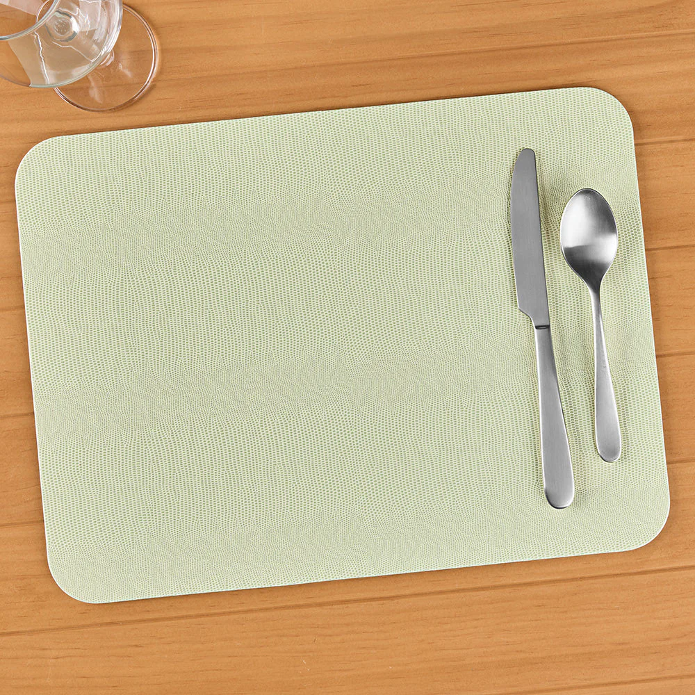 Caspari Lizard Felt-Backed Placemat - Image 6
