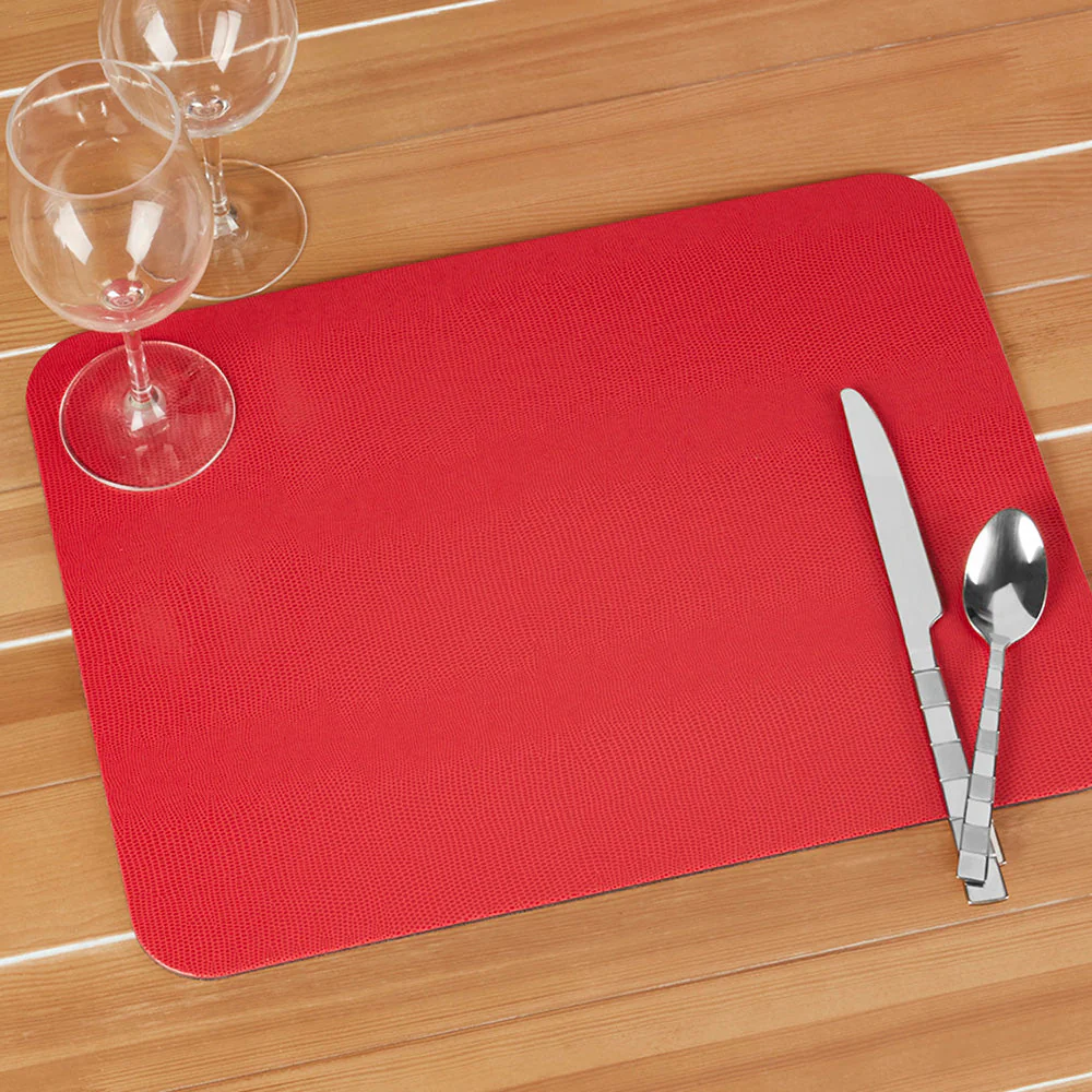 Caspari Lizard Felt-Backed Placemat - Image 8