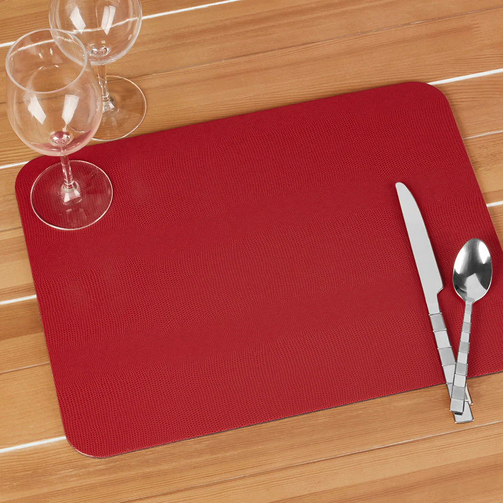 Caspari Lizard Felt-Backed Placemat - Image 9