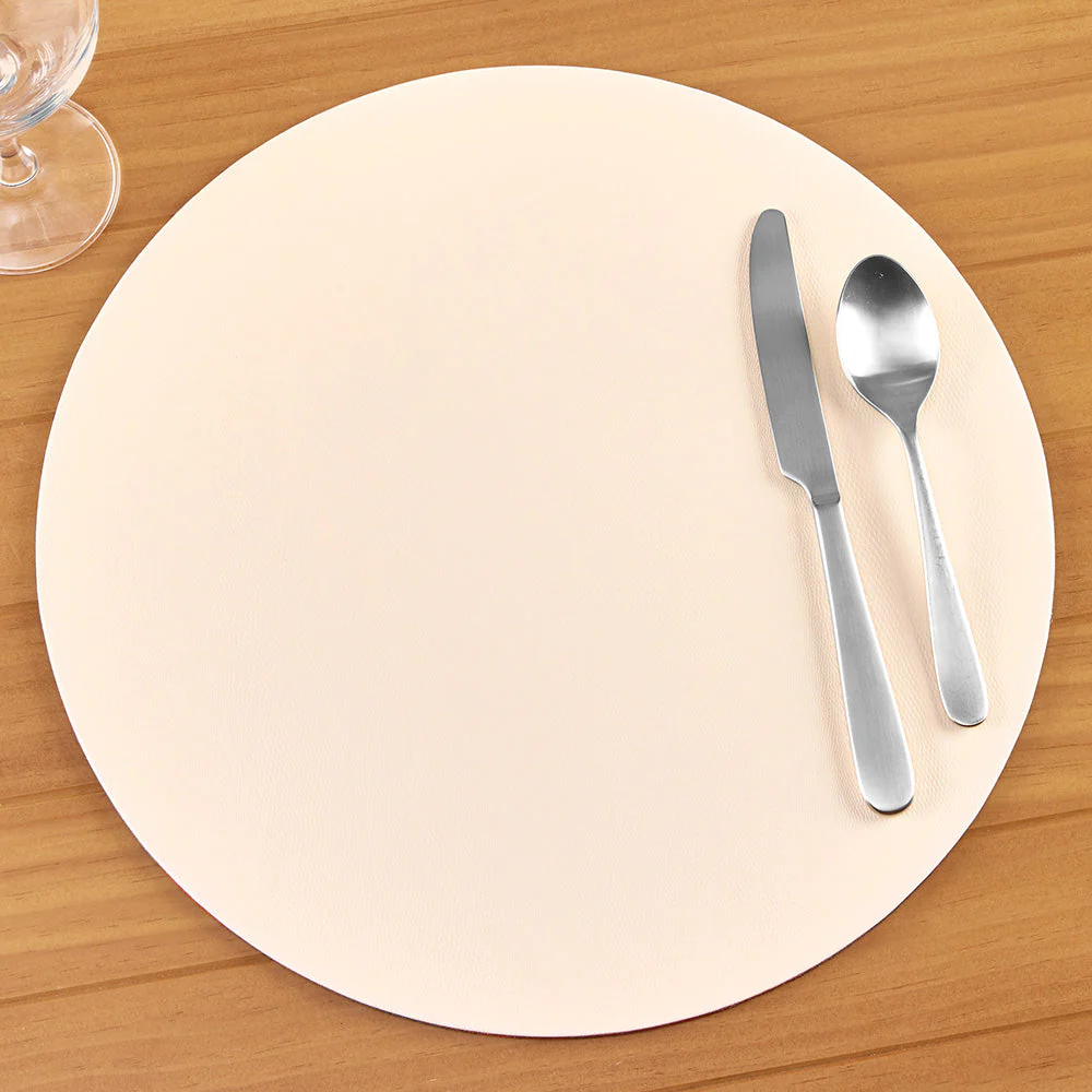 Caspari Lizard Felt-Backed Placemats, Round - Image 9