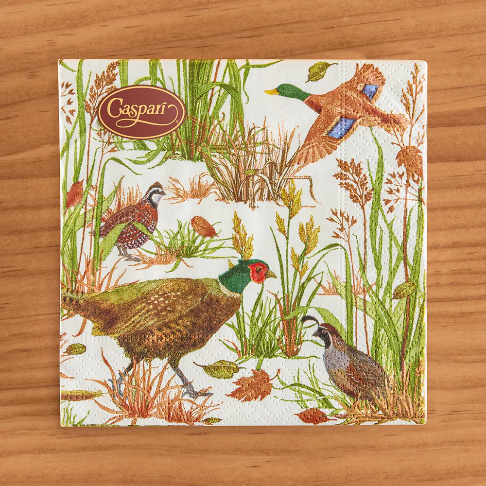 Caspari Paper Napkins, Birds Of A Feather - Image 2