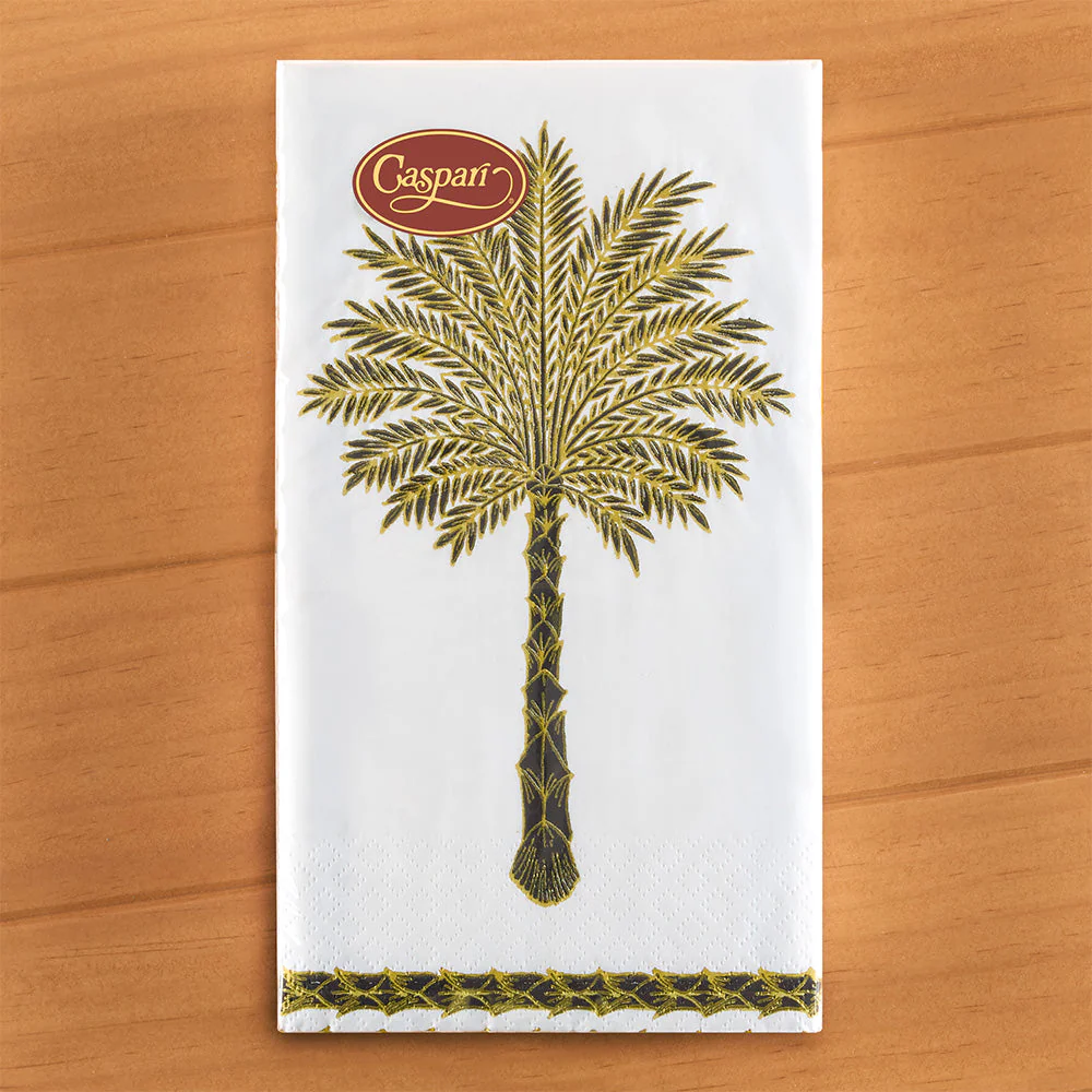 Caspari Paper Napkins, Grand Palms - Image 3