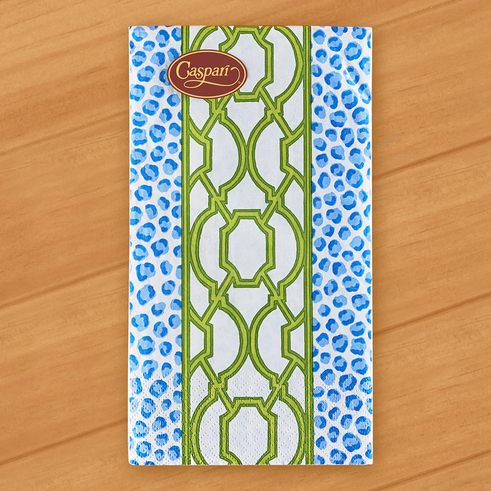 Caspari Paper Napkins, Knots and Spots - Image 3