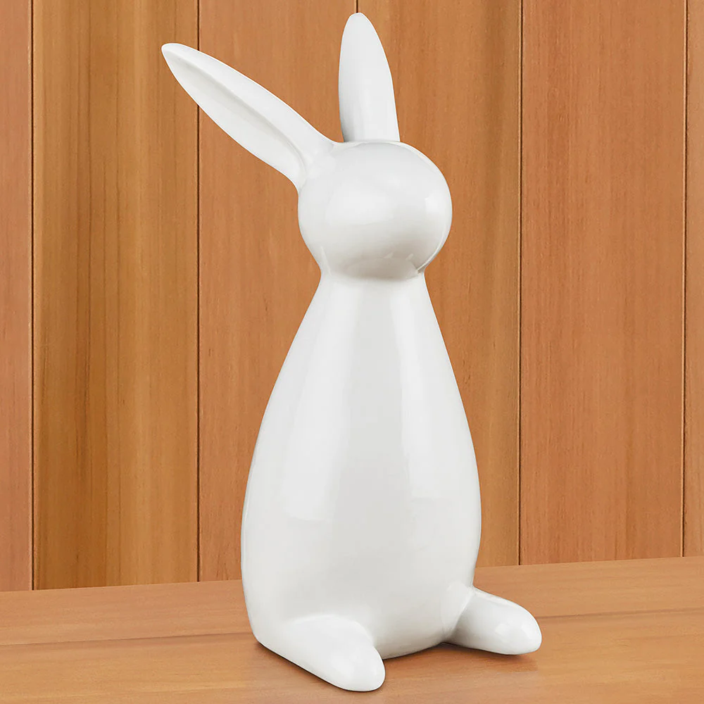 Ceramic Bunny Rabbit Figurines