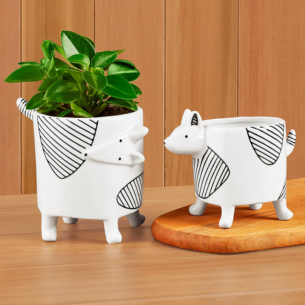 Ceramic "Chappy" Planter - Image 3