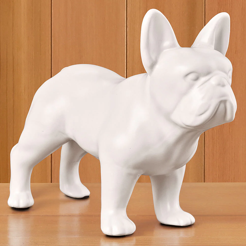 Ceramic French Bulldog Figurine - Image 2