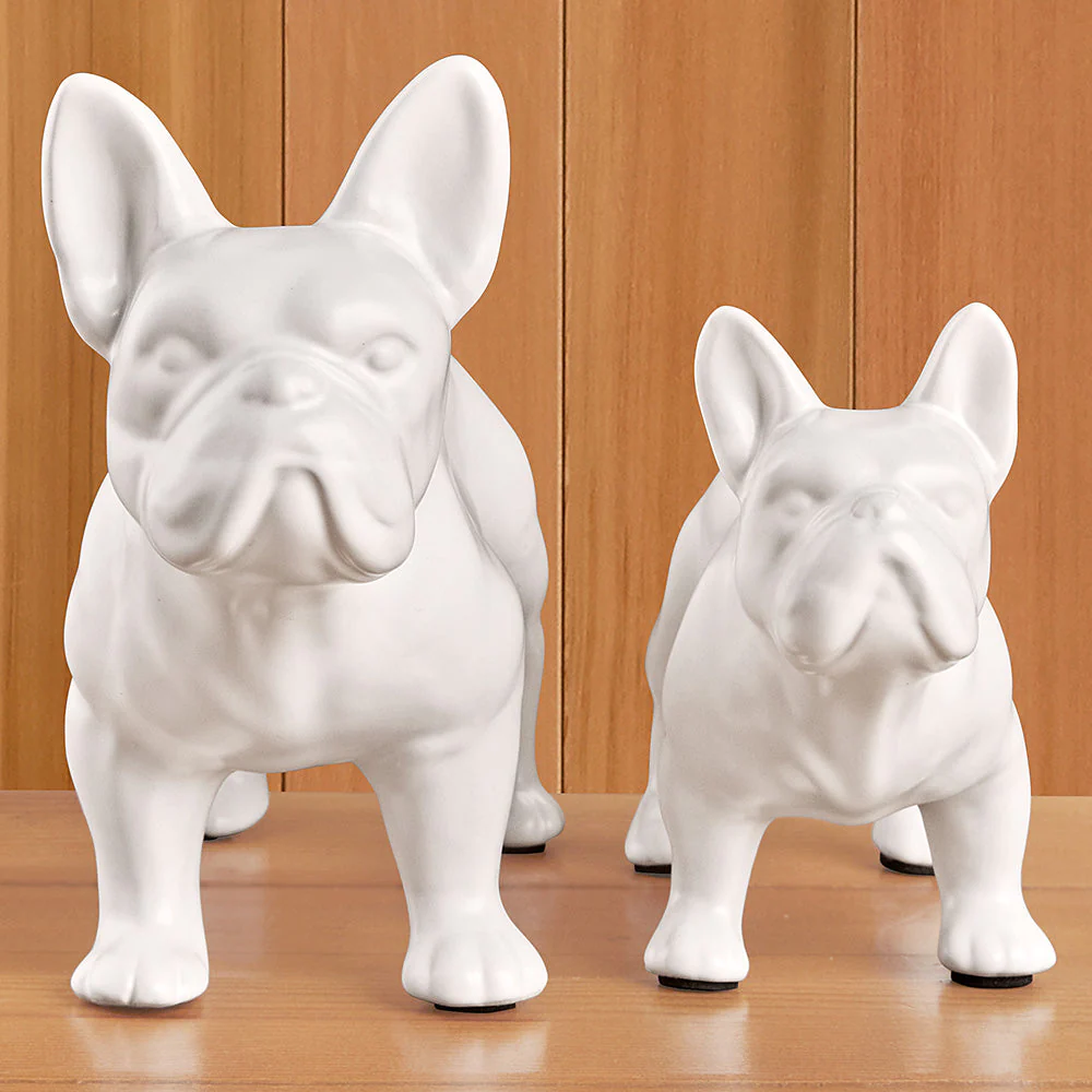 Ceramic French Bulldog Figurine - Image 4