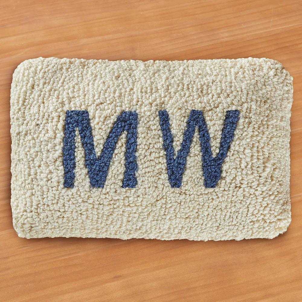 Chandler 4 Corners 12" x 8" Hooked Pillow, Manitowish Waters - Image 2