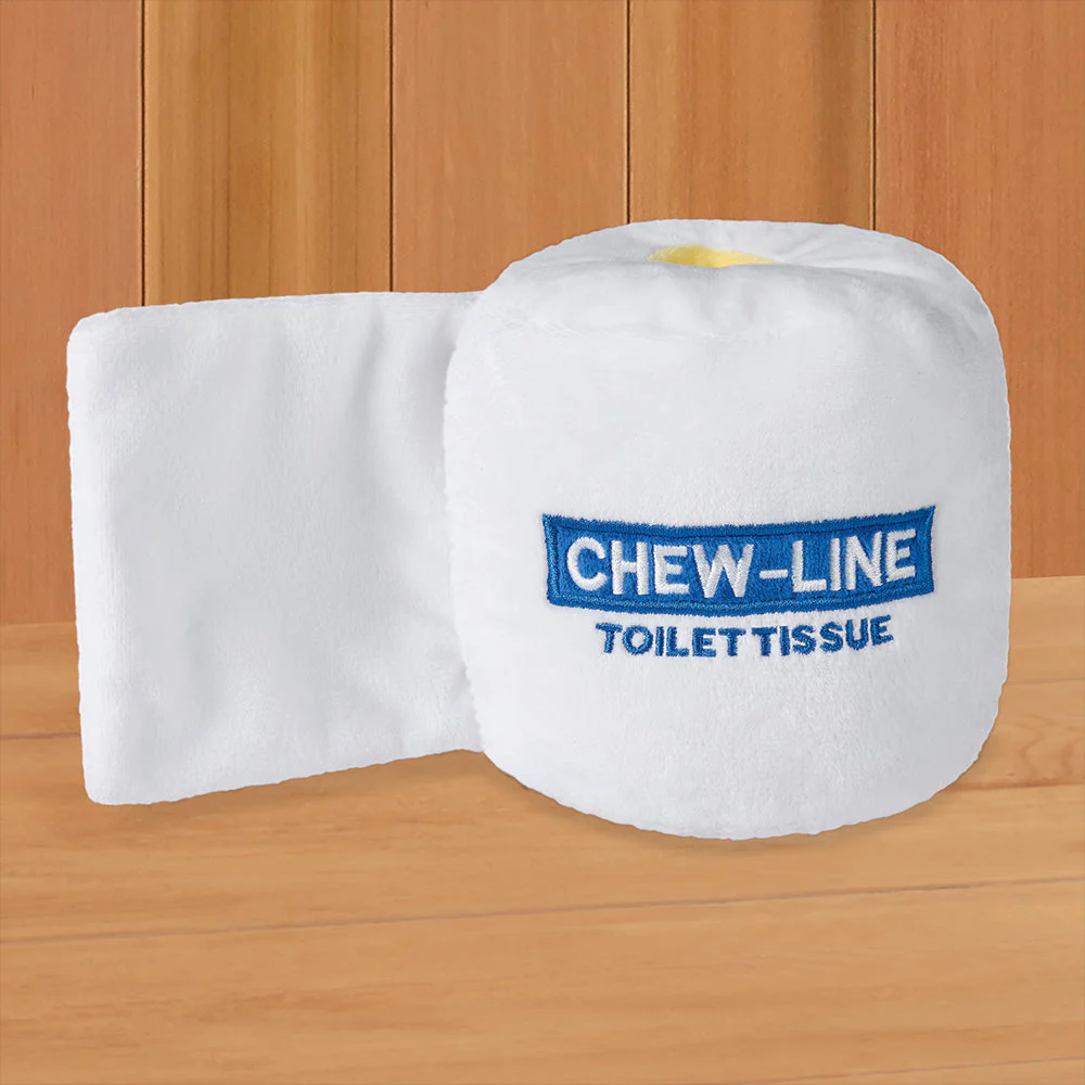 Chew-Line Toilet Paper Roll Dog Toy - Image 2