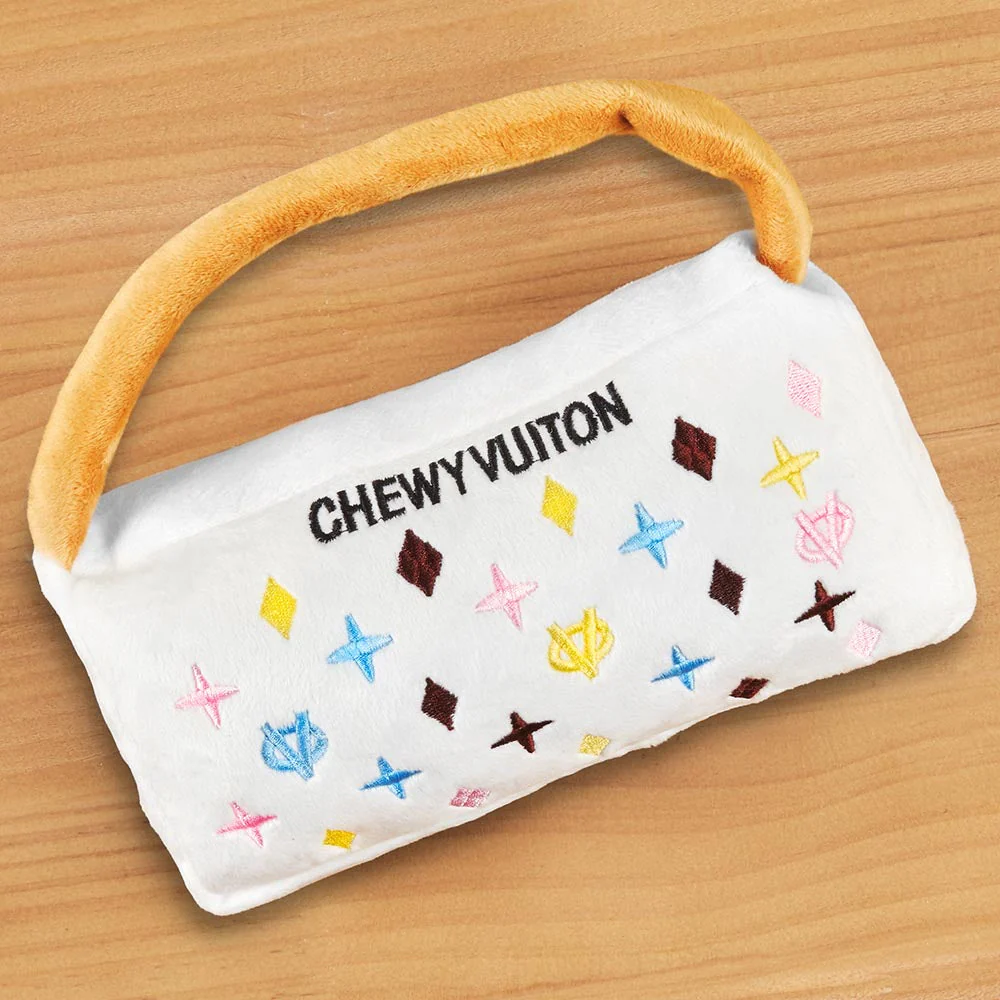 Chewy Vuiton Handbag Dog Toy - Image 2