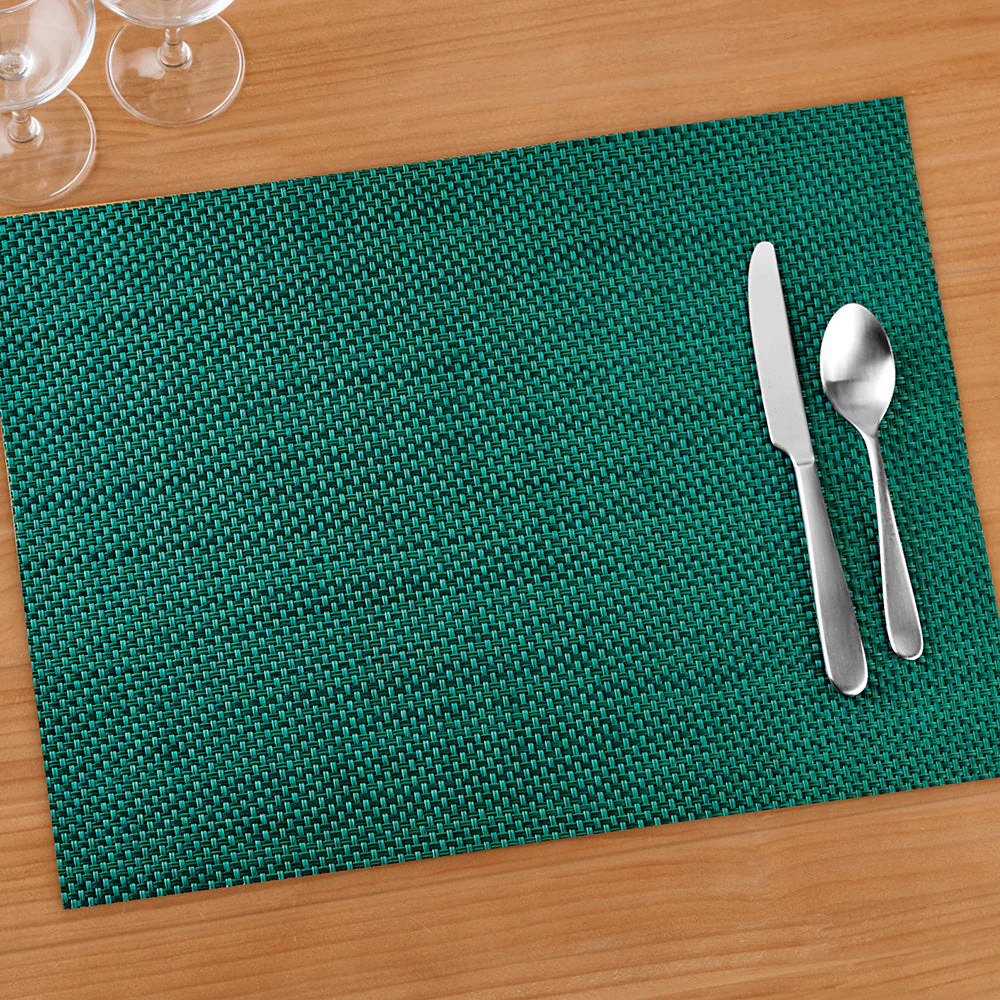 Chilewich Basketweave Rectangle Placemat - Image 9