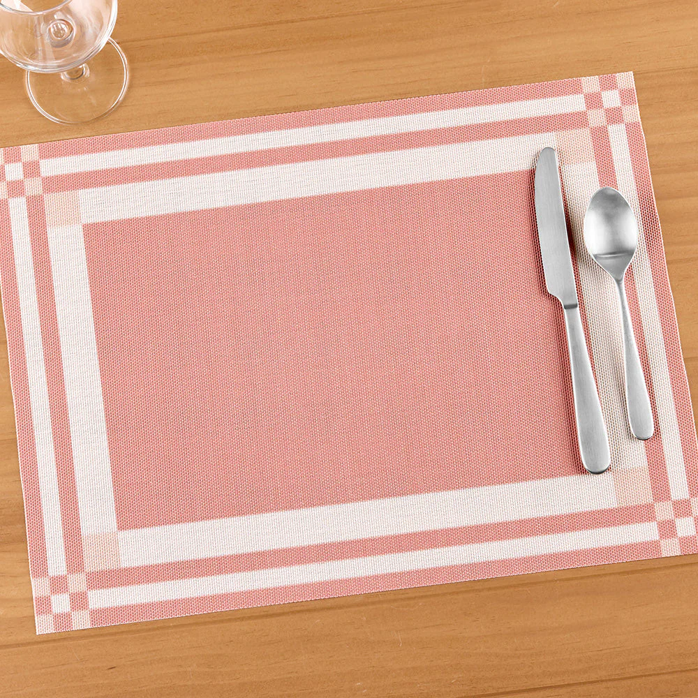 Chilewich Handkerchief Rectangle Placemat by Martha Stewart - Image 3
