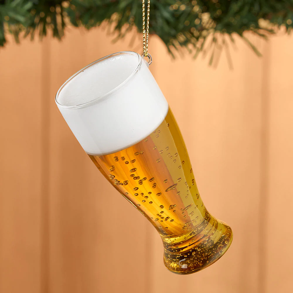 Cody Foster Resin Ornament, Pint of Beer