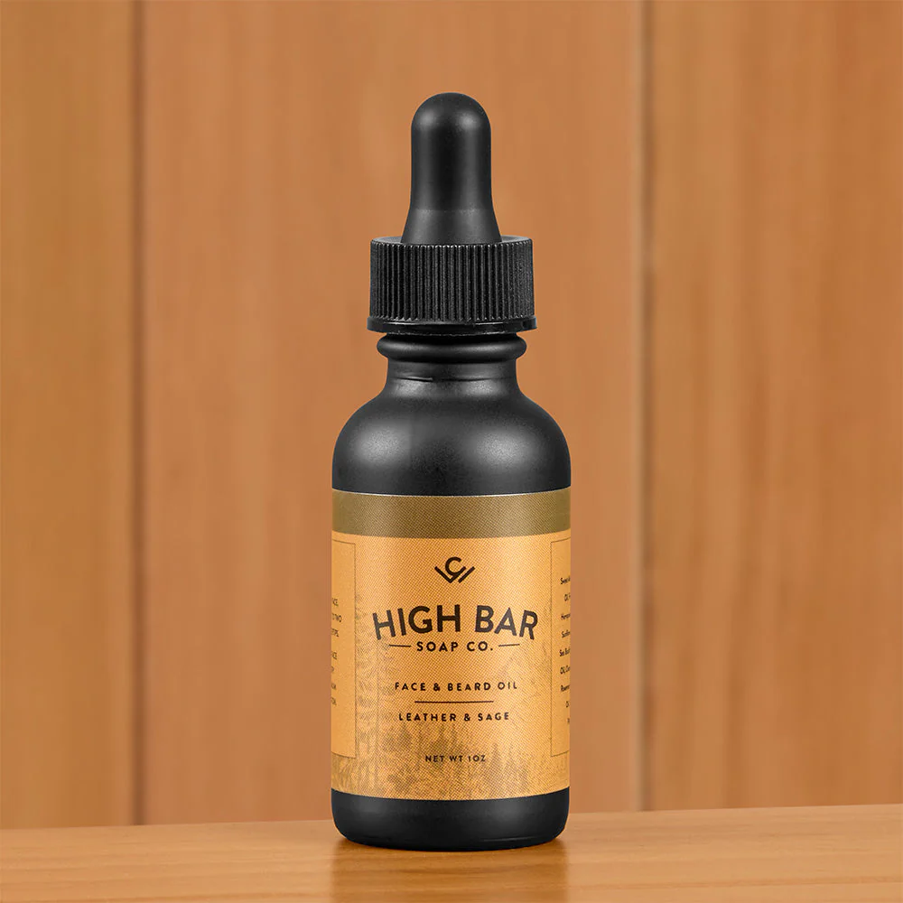 Cole Wheeler High Bar Soap Co. Face & Beard Oil - Image 3