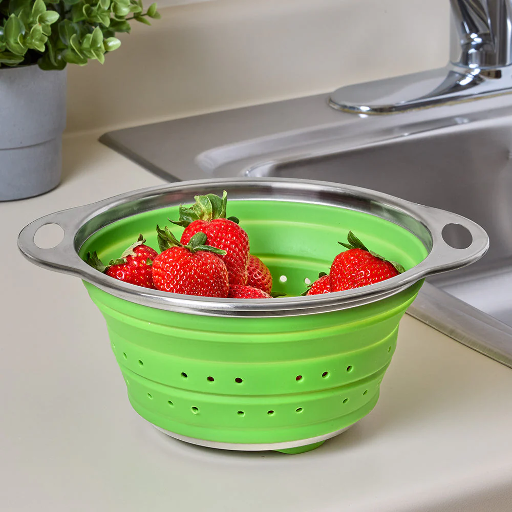 Collapsible Silicone Colander