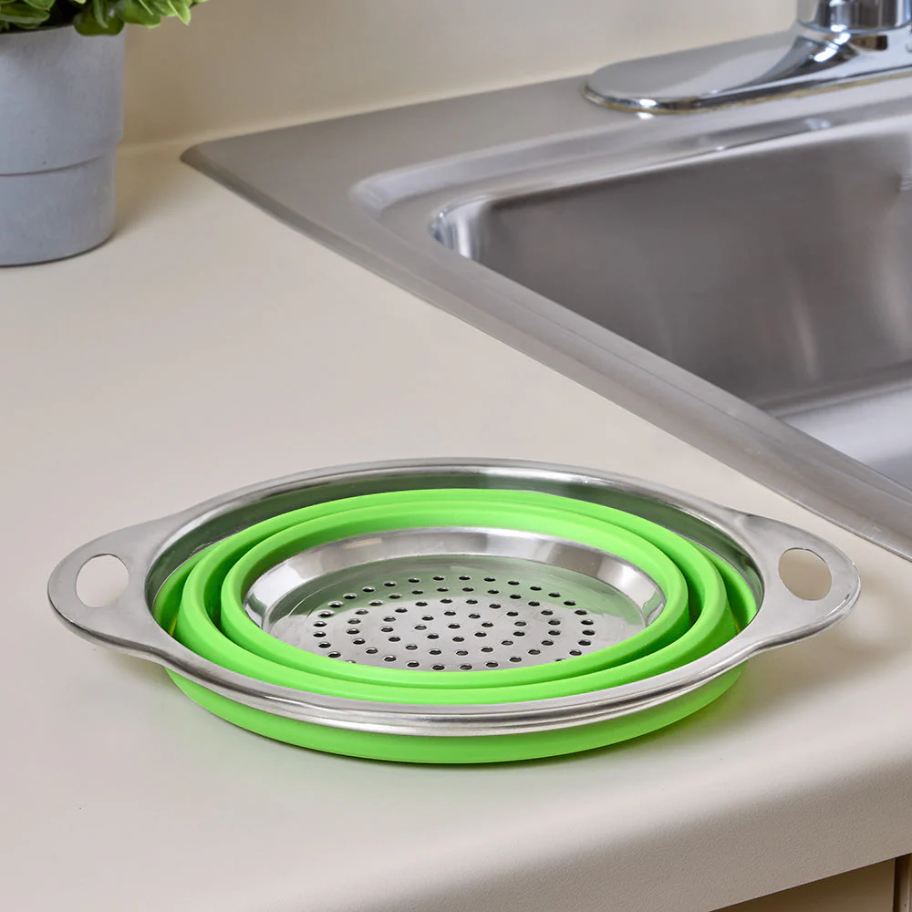 Collapsible Silicone Colander - Image 2