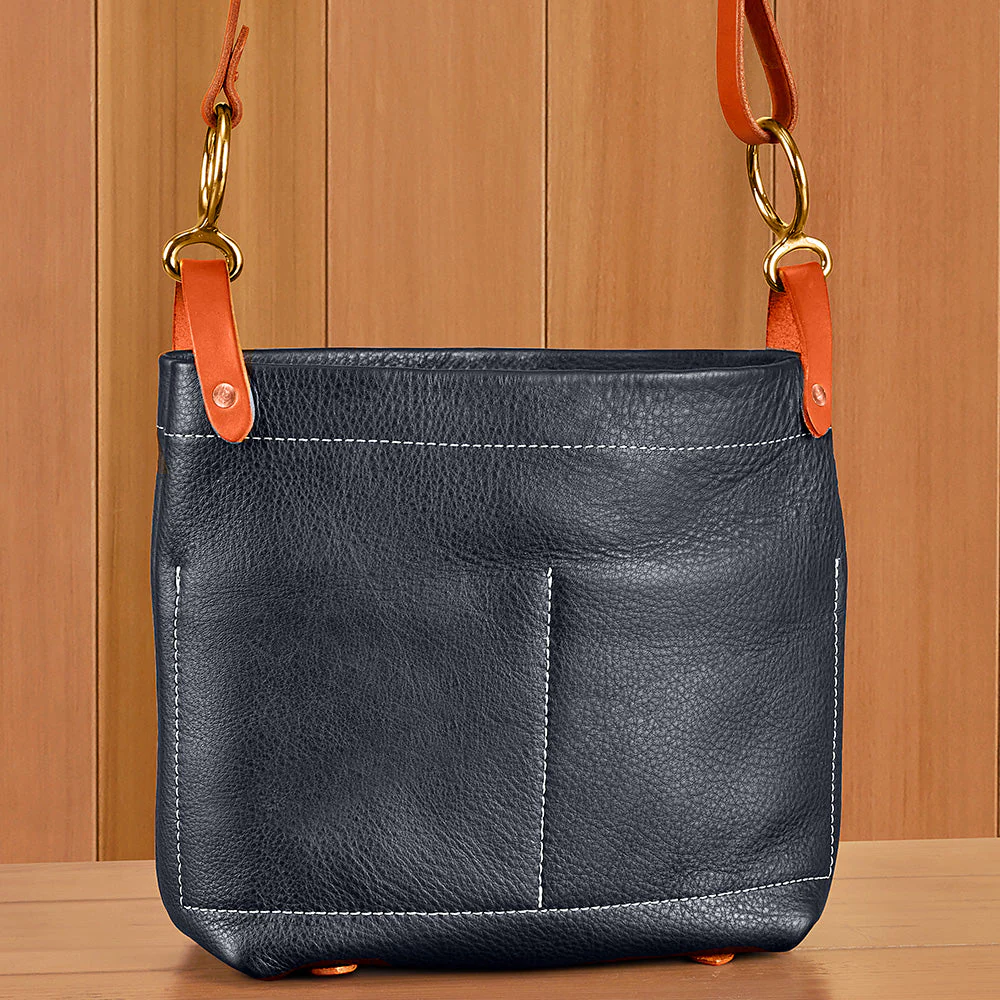 Copperdot Leather Conway Crossbody Bag - Image 5