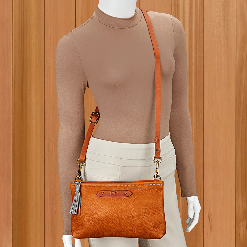 Copperdot Leather Zippy Clutch - Image 2
