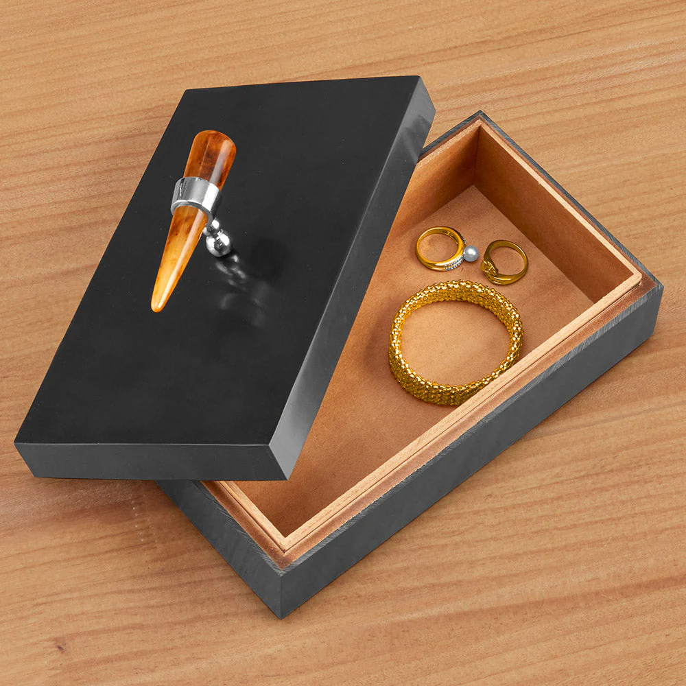 Côte d'Ivoire Ebony Box - Image 2