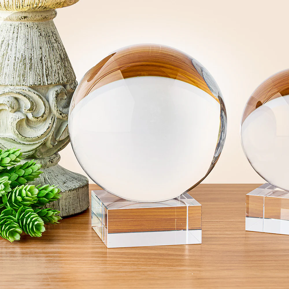 Crystal Orb on Pedestal