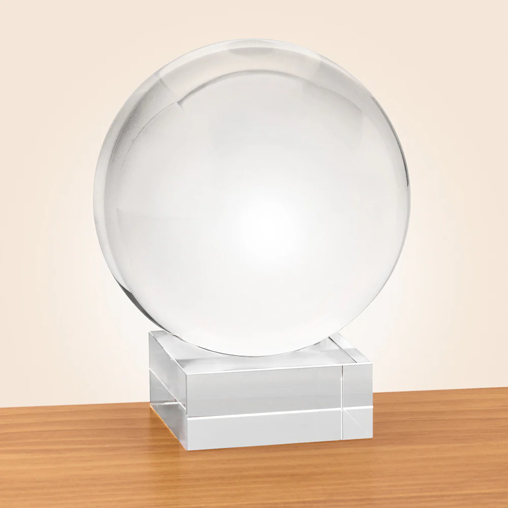Crystal Orb on Pedestal - Image 2