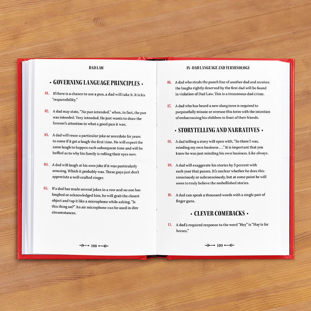 "Dad Law: The Definitive Reference for All Things Dad" by Ally Probst and Joel Willis - Image 2