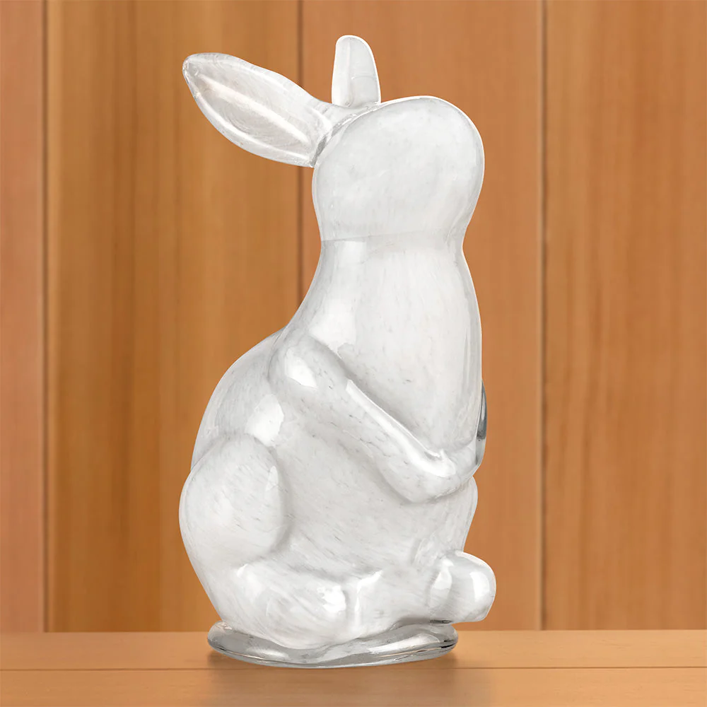 Daisy Mae Glass Bunny Figurine - Image 3