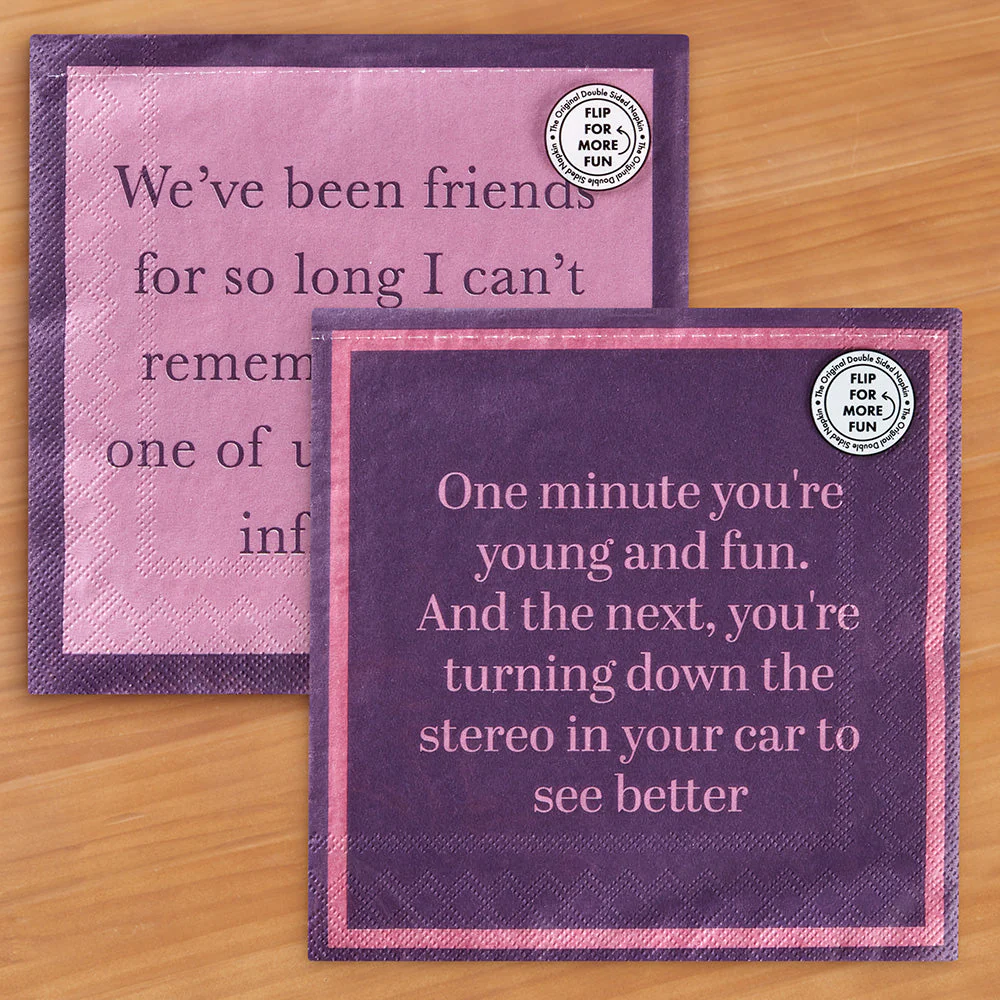 Drinks on Me Cocktail Napkins, Young & Fun