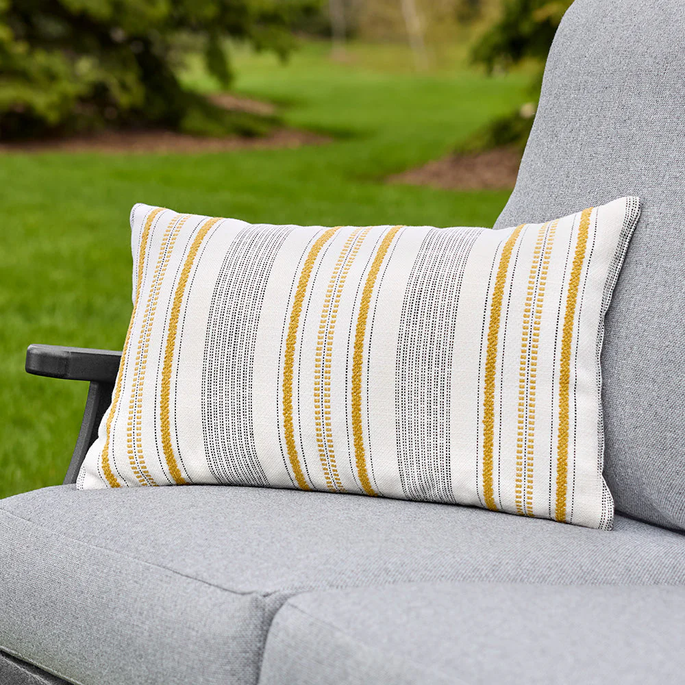 Elaine Smith Sunbrella® 20" x 12" Indoor/Outdoor Pillow, Golden Pathway