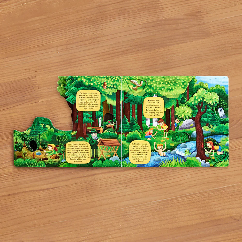 "Exploring the Fascinating World of the Forest" Board Book by Magda N. Gargulakova - Image 2