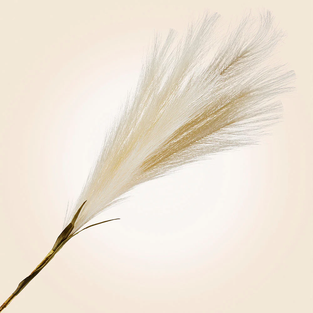 Faux Pampas Grass Stem, 33"