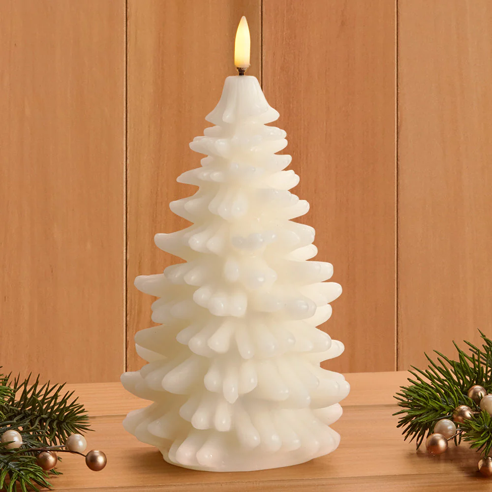 Flameless Christmas Tree Candle - Image 2