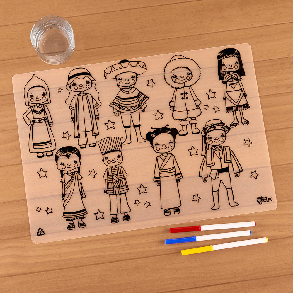 Funny Mat Washable Reusable Coloring Mats - Image 3
