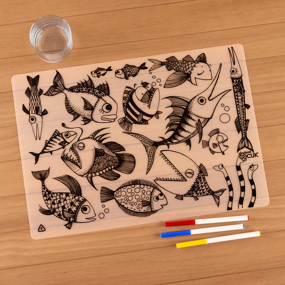 Funny Mat Washable Reusable Coloring Mats - Image 6