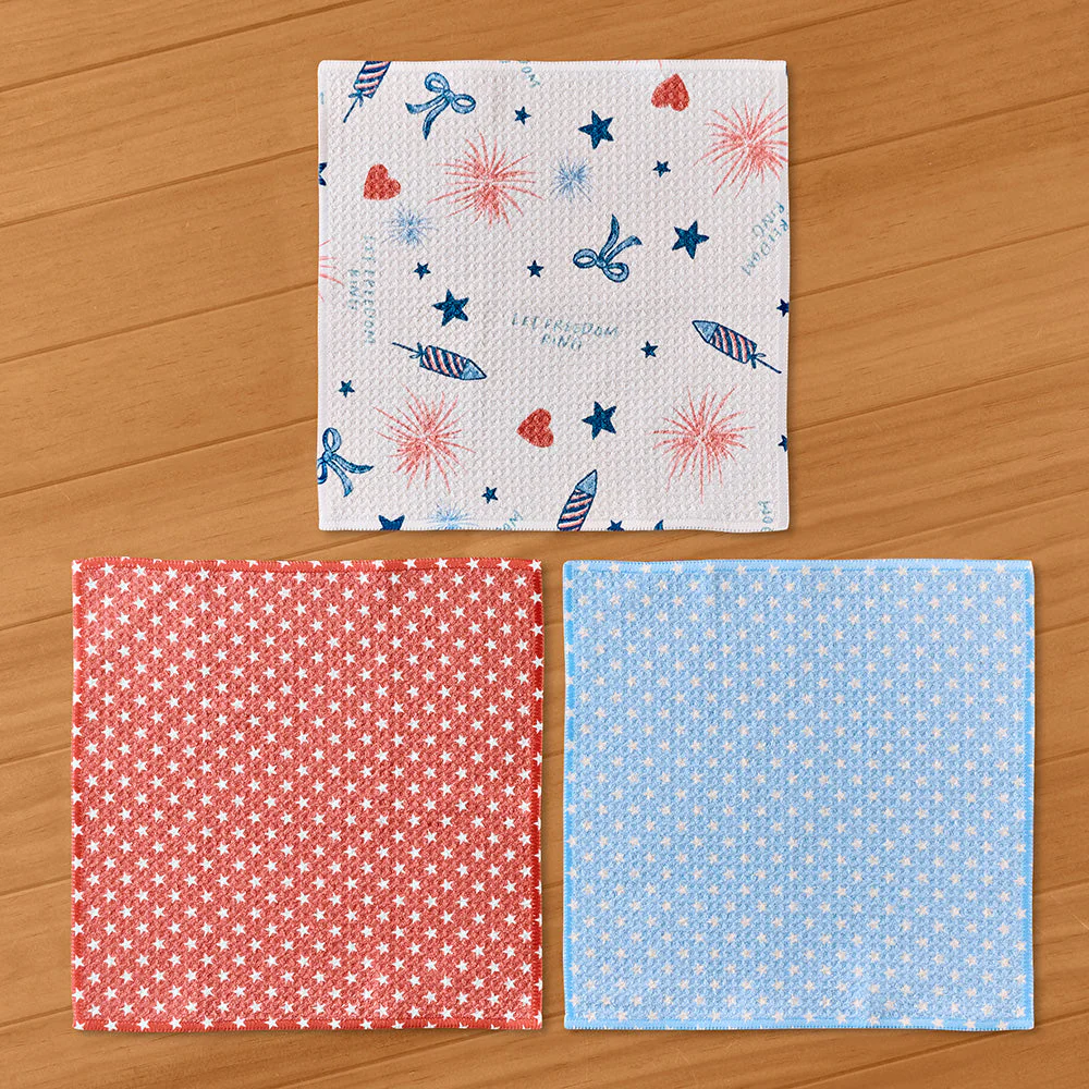 Geometry Dishcloth Set, Freedom USA - Image 2