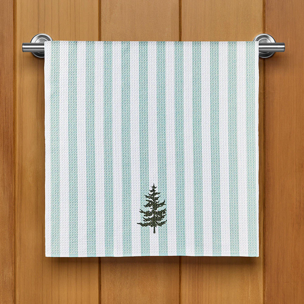 Geometry Tea Towel, Balsam