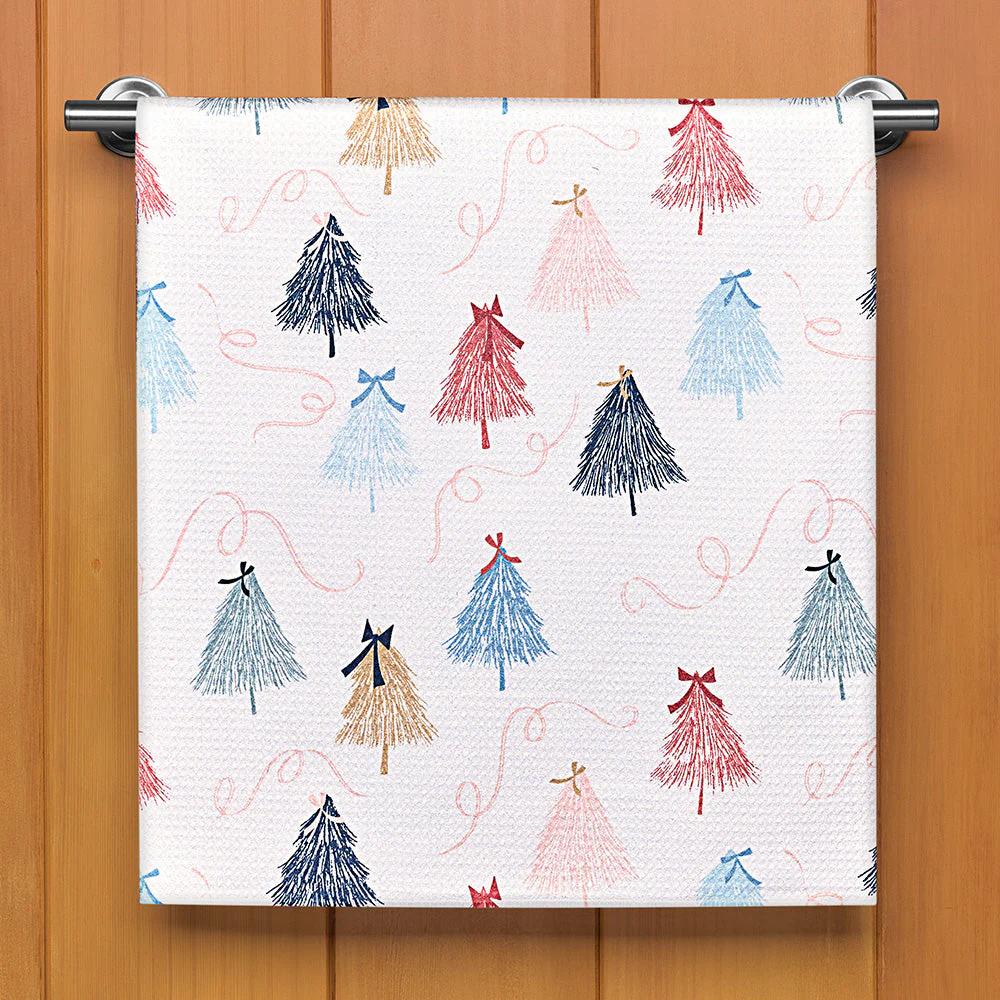 Geometry Tea Towel, Winter Wonderland