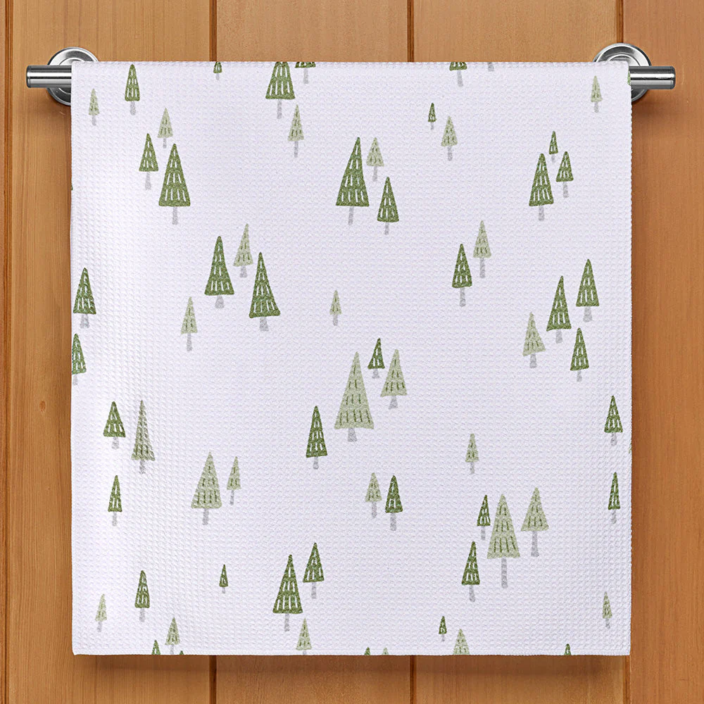 Geometry Tea Towel, Woodruff