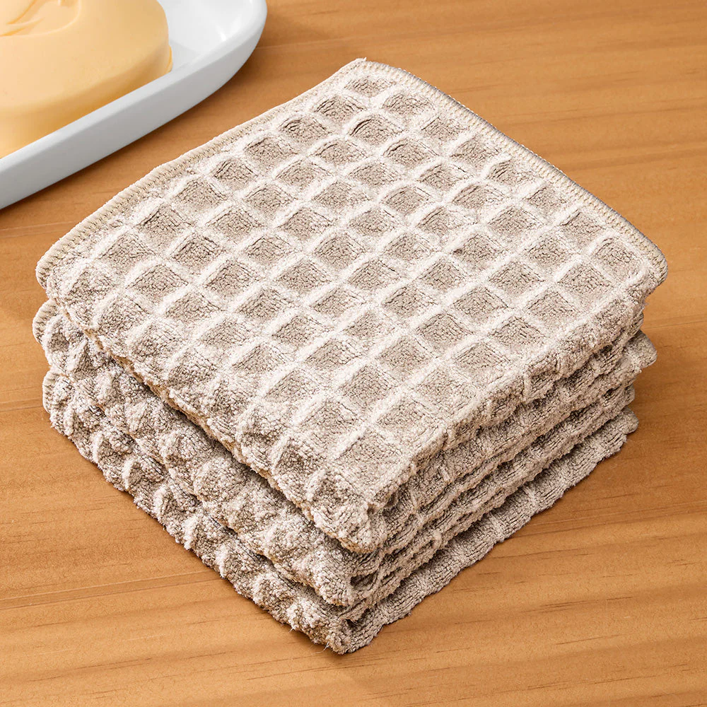 Geometry Waffle Washcloth Set - Image 2