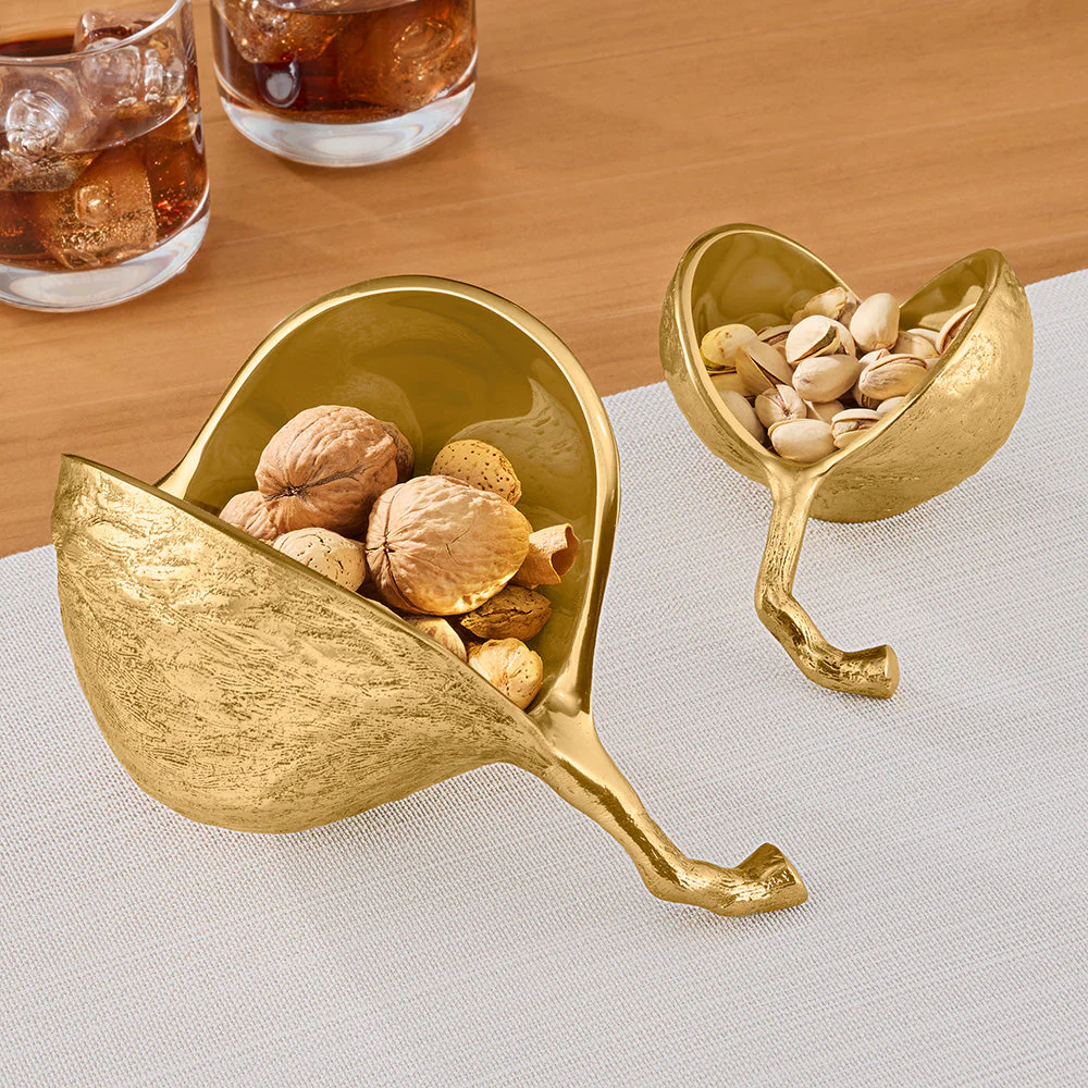 Global Views Brass Chestnut Bowl