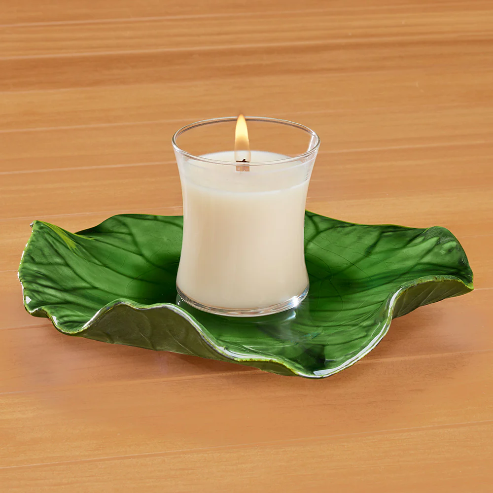 Global Views Ceramic Lily Pad Plates - Image 2