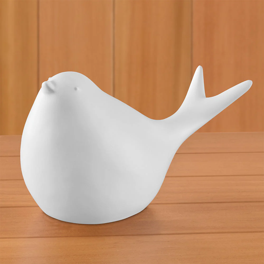 Global Views Ceramic Sated Bird Figurine - Image 2