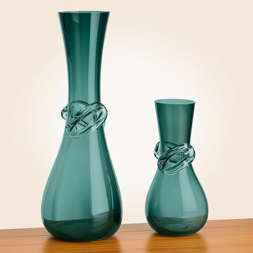 Global Views Knot Art Glass Vase - Image 3