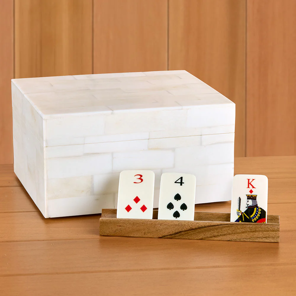 Global Views Luxe Playing Card Tile Set - Image 3