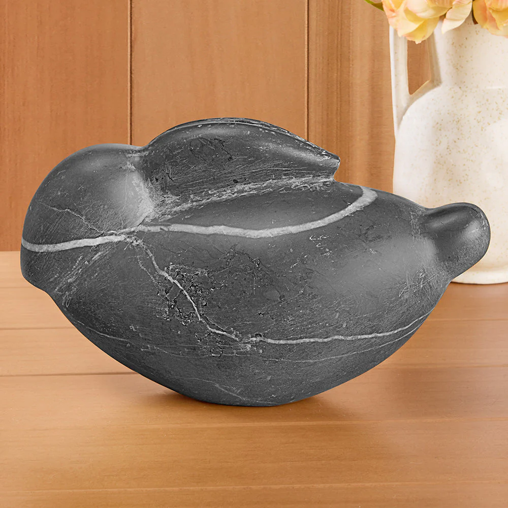 Global Views Modern Marble Bunny Figurine