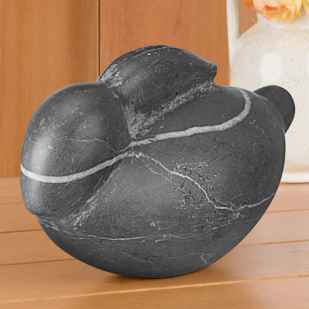 Global Views Modern Marble Bunny Figurine - Image 2