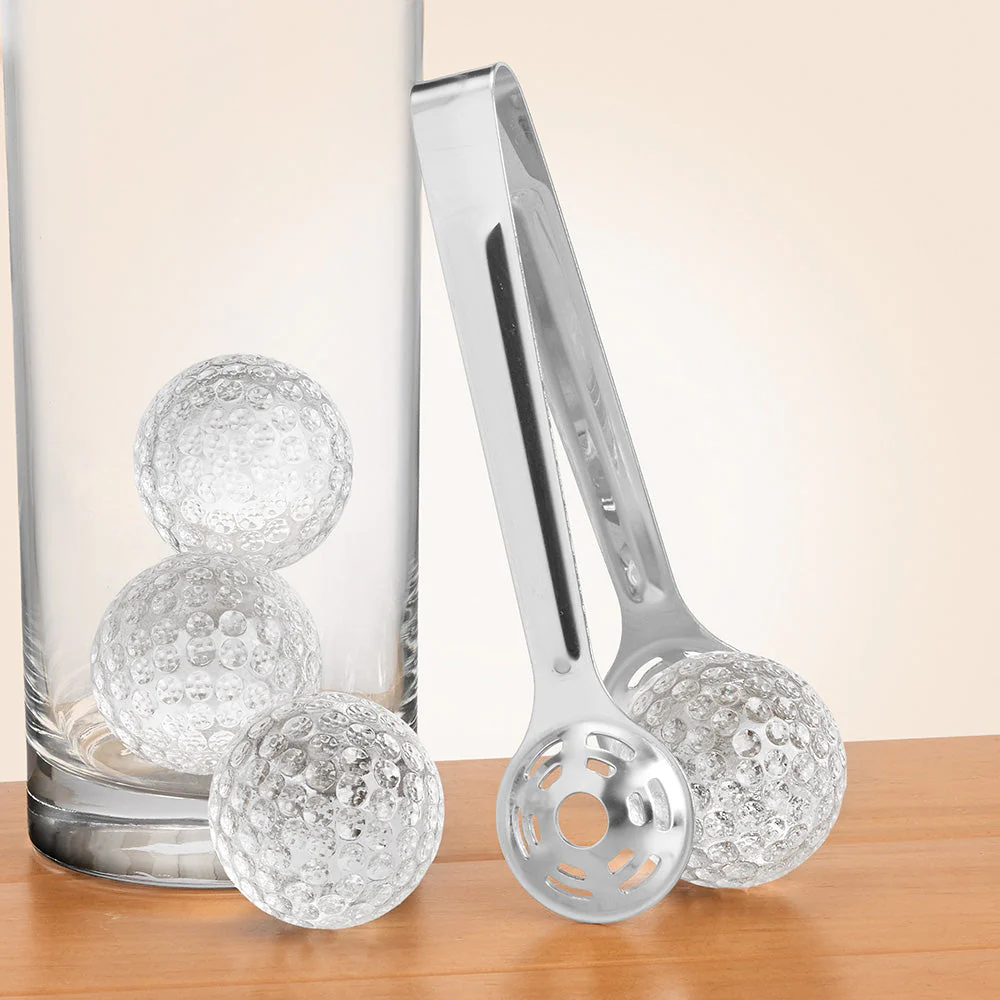 Golf Ball Whiskey Chillers Set