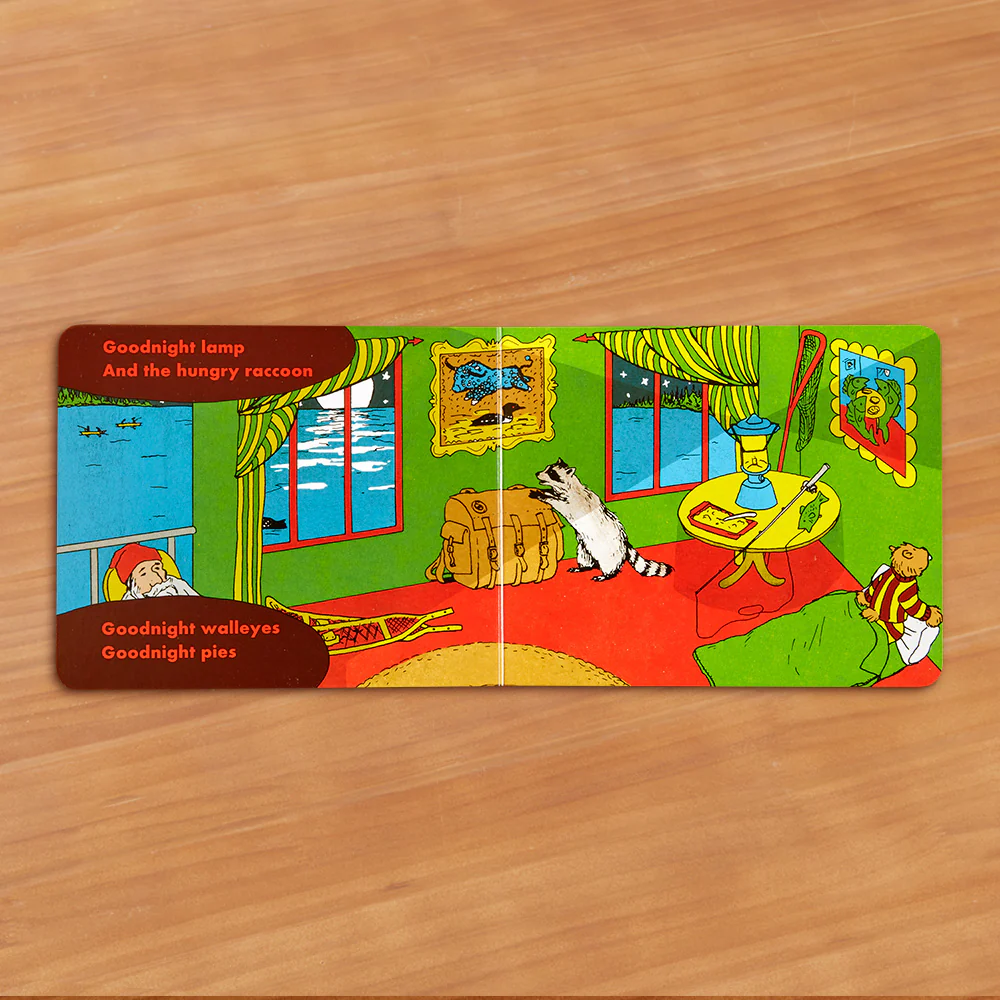 "Goodnight Loon" Children's Board Book by Abe Sauer - Image 2