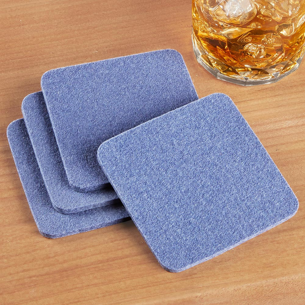 Graf Lantz Bierfilzl Square Felt Coasters, Set of 4 - Image 4