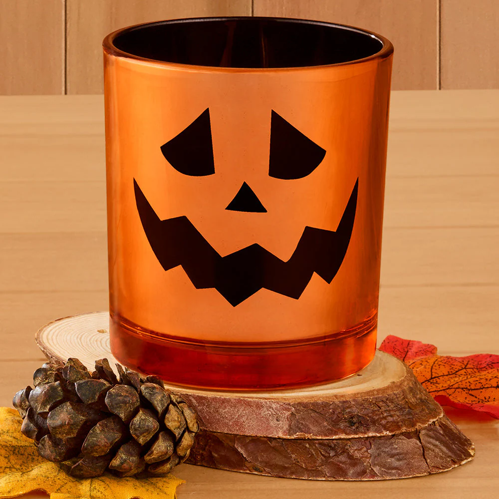 Halloween Mercury Glass Tealight Holder